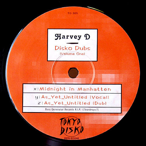 Disko Dubs (Volume One)